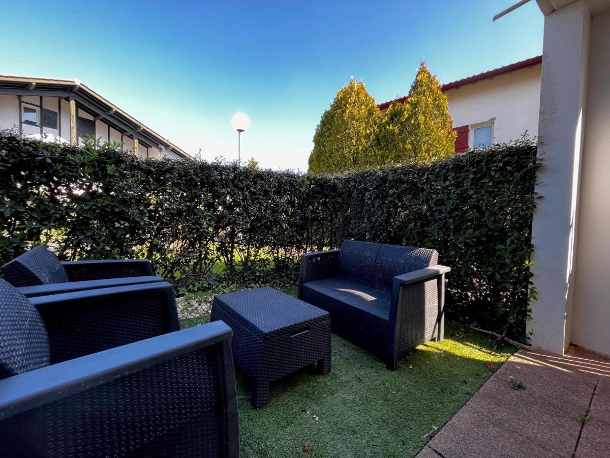 Bel Appartement T3 Avec Jardin, Piscine Et Parking, Proche Plage A Hendaye - Fr-1-239-739 Exterior photo